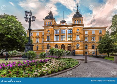 Oulu City Hall Oulun Kaupungintalo Oulu Finland Stock Image Image