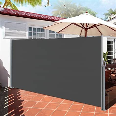 Sunseen Side Awning Retractable Patio Awning Folding Screen Fence