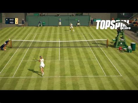 Top Spin 2K25 Roger Federer Vs Paula Badosa HYPER TIE BREAK