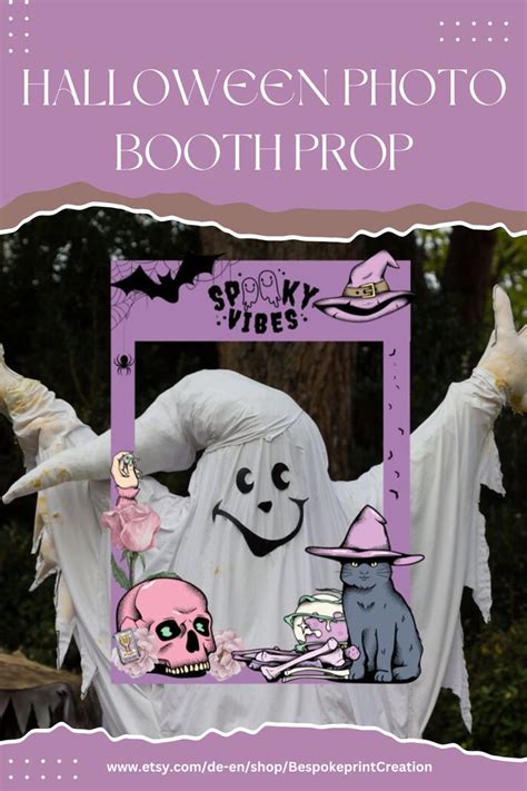 Spooky Halloween Photo Booth Frame