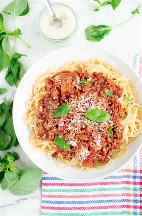 Healthy Spaghetti Bolognese Unofficial Slimming World Tastefully Vikkie