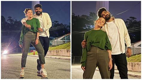 Nayanthara Joins Vignesh Shivan For A Night Stroll In Malaysia In New