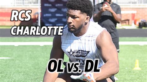 RCS Charlotte OL Vs DL Part One YouTube