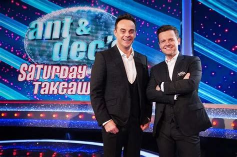 Itv Ant And Dec S Saturday Night Takeaway Start Time Guest Stars And