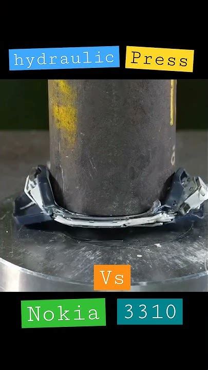 Hydraulic Press Vs Nokia 3310 Shorts Youtube