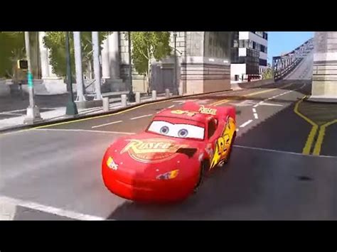 Cars Lightning Mcqueen Full Crash Testing Hd Youtube