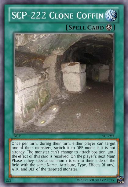 Scp 222 Yugioh Card By Evilsillyputty On Deviantart