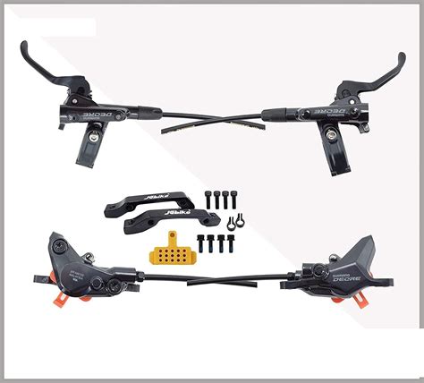 Buy JGbike Compatible Hydraulic Disc Brake Set For Shimano DEORE M6100