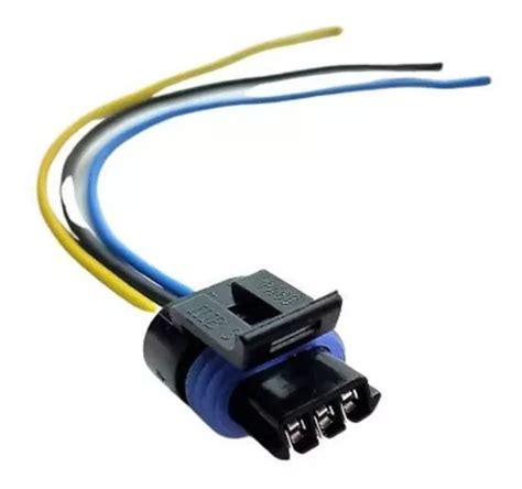 Plug Chicote Sensor Posição Borboleta Marelli Tps Vw Ap Mi