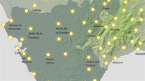 El Tiempo De Abril Cielos Casi Despejados Y Poniente En C Diz