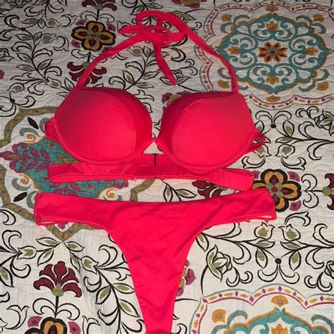 Victoria S Secret Swim Victorias Secret Thong Bikini Swim Set