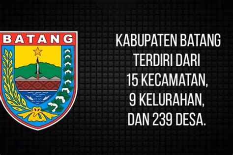 Daftar Kecamatan Paling Maju Di Kabupaten Batang Ada Yang Termasuk