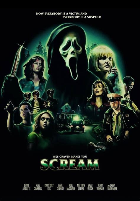 Scream 1996 Artwork By Ralf Krause Horror Filme Horrorfilm