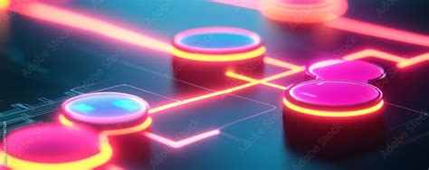 User journey mapping tool, glowing pathways, holographic behavior ...