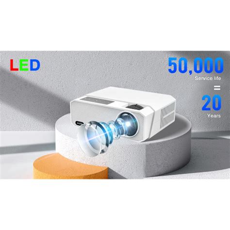 Projetor de Imagem Full HD 4K Everycom HQ9 8000 lumens no Shoptime