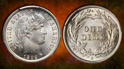 Barber Dime 1892 1916 Coinweek