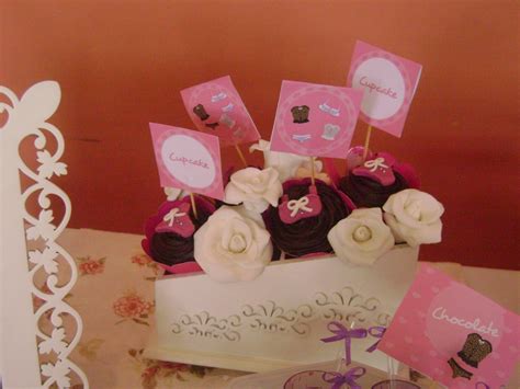 Dream Cake Cupcake Chá de Lingerie