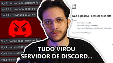 os USUÁRIOS de DISCORD estão DESTRUINDO a internet YouTube