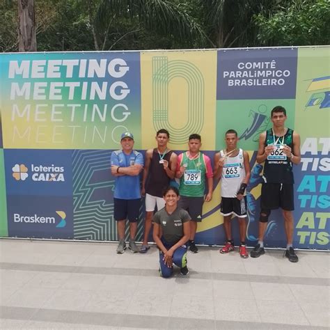 Paratletas Do Acre Conquistam Medalhas No Meeting Paral Mpico Em