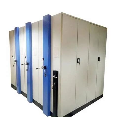 Ms Powder Coated Mobile Compactor Racks Storage Capacity Kg