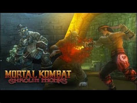 Mortal Kombat Shaolin Monks Ps Traduzido Pt Br Nicio De Gameplay