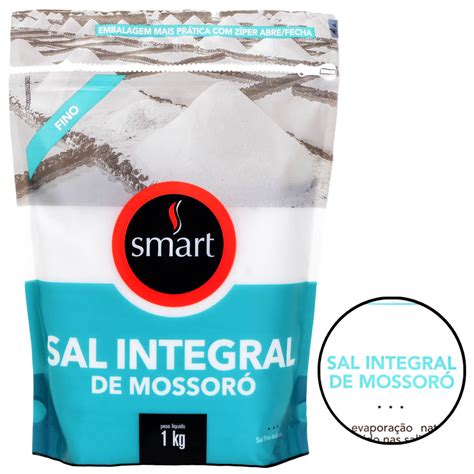 Loja das Nutri Completa você Sal Integral De Mossoro Fino Smart 1kg