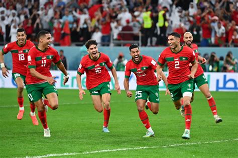 Coupe Du Monde Le Maroc Se Hisse Pour La Premi Re Fois En Quarts