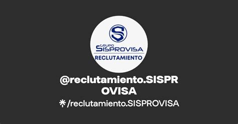 Reclutamiento Sisprovisa S Link In Bio Linktree