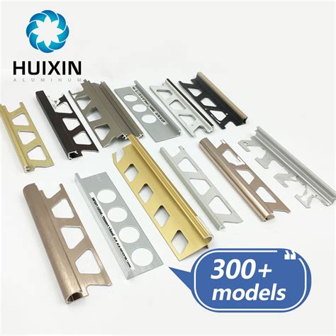 Factory Wholesale Aluminum Tile Trim Profile And Skirting Board