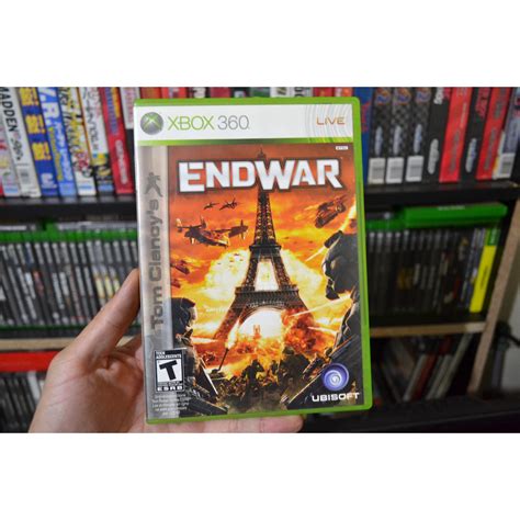 Tom Clancys Endwar Xbox 360 Original Mídia Física Shopee Brasil