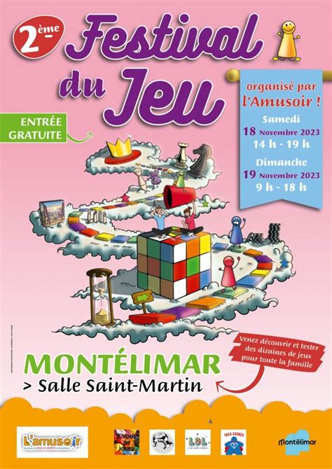 Le Festival du Jeu 2ème édition Ville de Montélimar