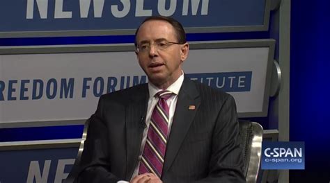 Report Deputy Ag Rod Rosenstein To Resign Soon Joe My God