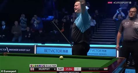 Shaun Murphy hits first-ever 147 maximum at the Snooker Shoot Out as ...