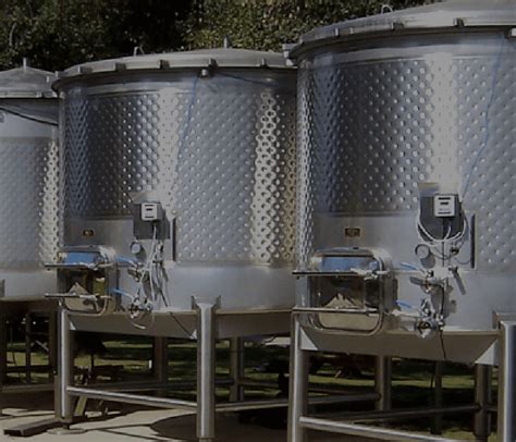 Winery Fermentation Tanks Silver State Stainless