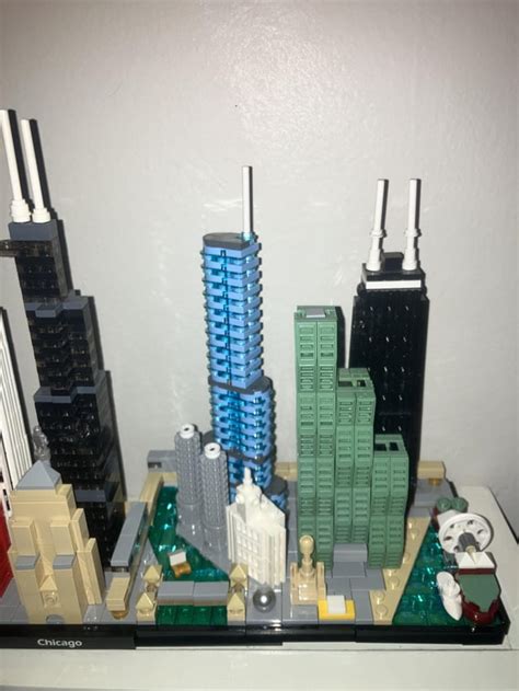 Ultimate improved Lego Chicago skyline : r/lego