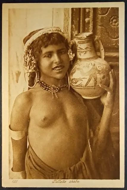 Lehnert Landrock Fillette Arabe Nude Original C S Postcard