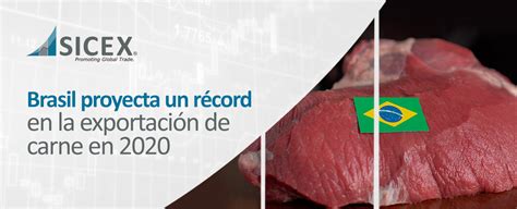 Brasil Proyecta Un R Cord En La Exportaci N De Carne En Sicex