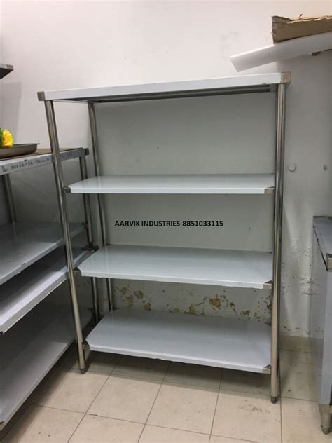 6 Foot Silver Ss Kitchen Rack For Industrial At Rs 16000 Piece In New