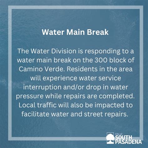 Water Leak Block Of Camino Verde City Hall Scoop