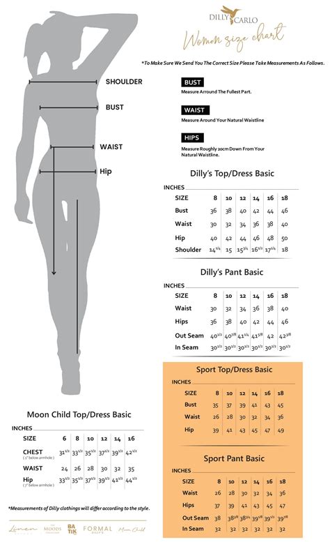 Women's Size Chart