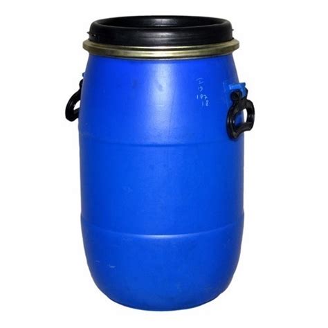 H Y Un Approved Plastic Open Top Drum Capacity Litre At Rs