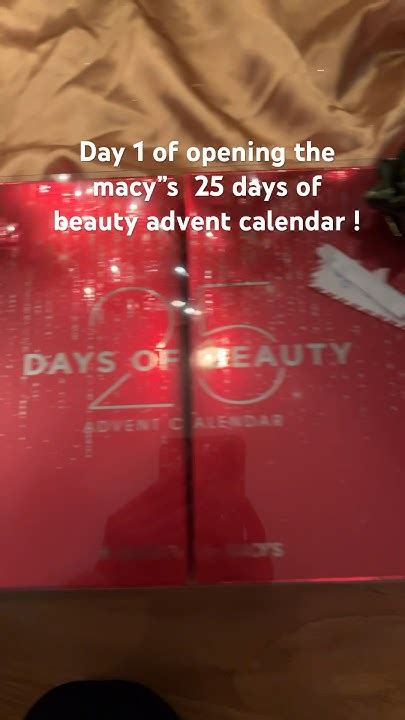 Day 1 Of Opening Advent Beauty Calendar Makeup Preppyyyy