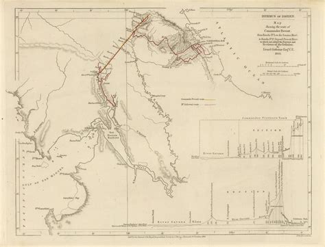 Royal Geographical Society (RGS), Isthmus of Panama, 1857 | The Map House