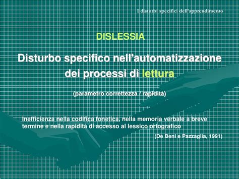 Ppt I Disturbi Specifici Dell Apprendimento Dsa Powerpoint