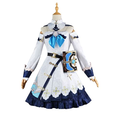 Genshin Impact Barbara Dress Outfits Halloween Suit Cosplay Costume