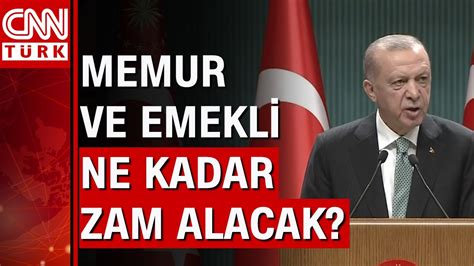 Memur Ve Emekli Ne Kadar Zam Alacak Youtube