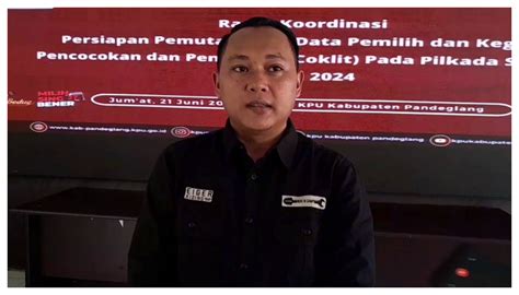 Tps Pilkada Pandeglang Berkurang 50 Persen Dibanding Pemilu 2024