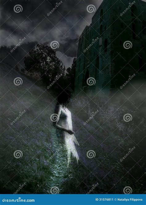 Haunted castle stock image. Image of halloween, architecture - 31576811