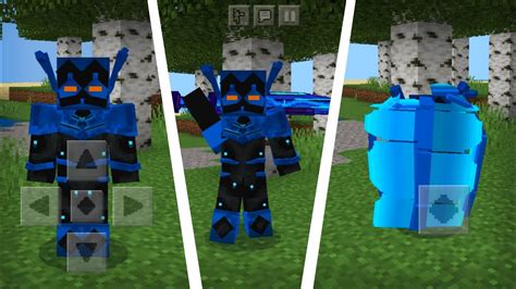 Novo Addon Mod Do Besouro Azul Para Minecraft Pe Minecraft