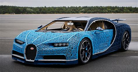 The Lego Bugatti Chiron Goes 18 MPH (and Is Made of Lego) | WIRED